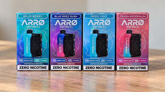 Vape types arranged by price to show how much a vape costs