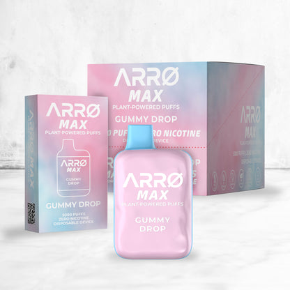 ARRØ MAX Zero Nicotine Vape – Gummy Drop