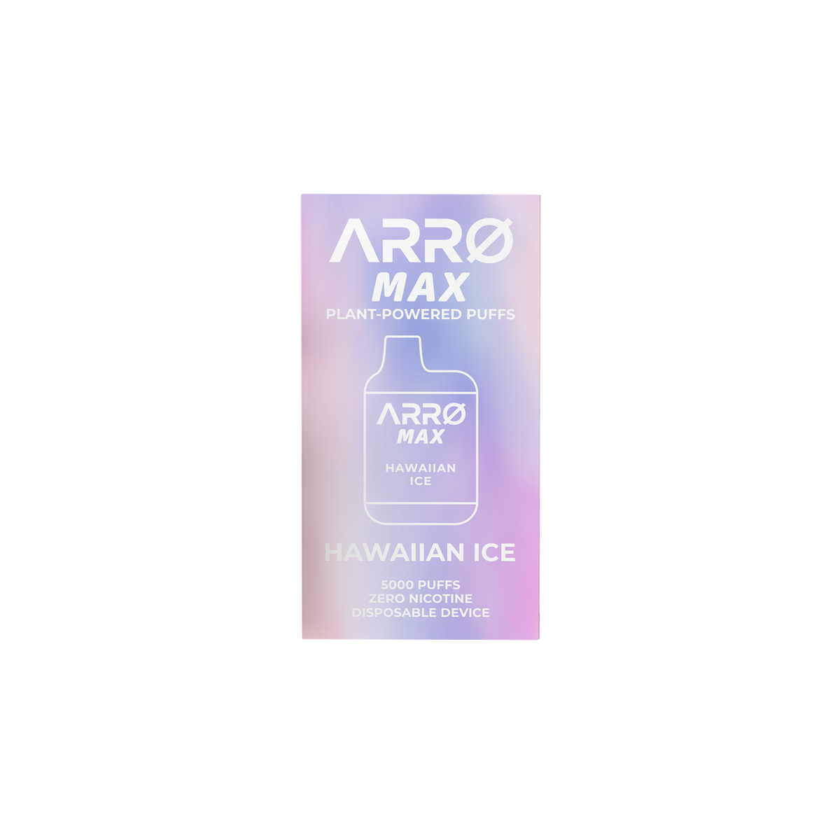 ARRØ MAX Zero Nicotine Vape – Hawaiian Ice
