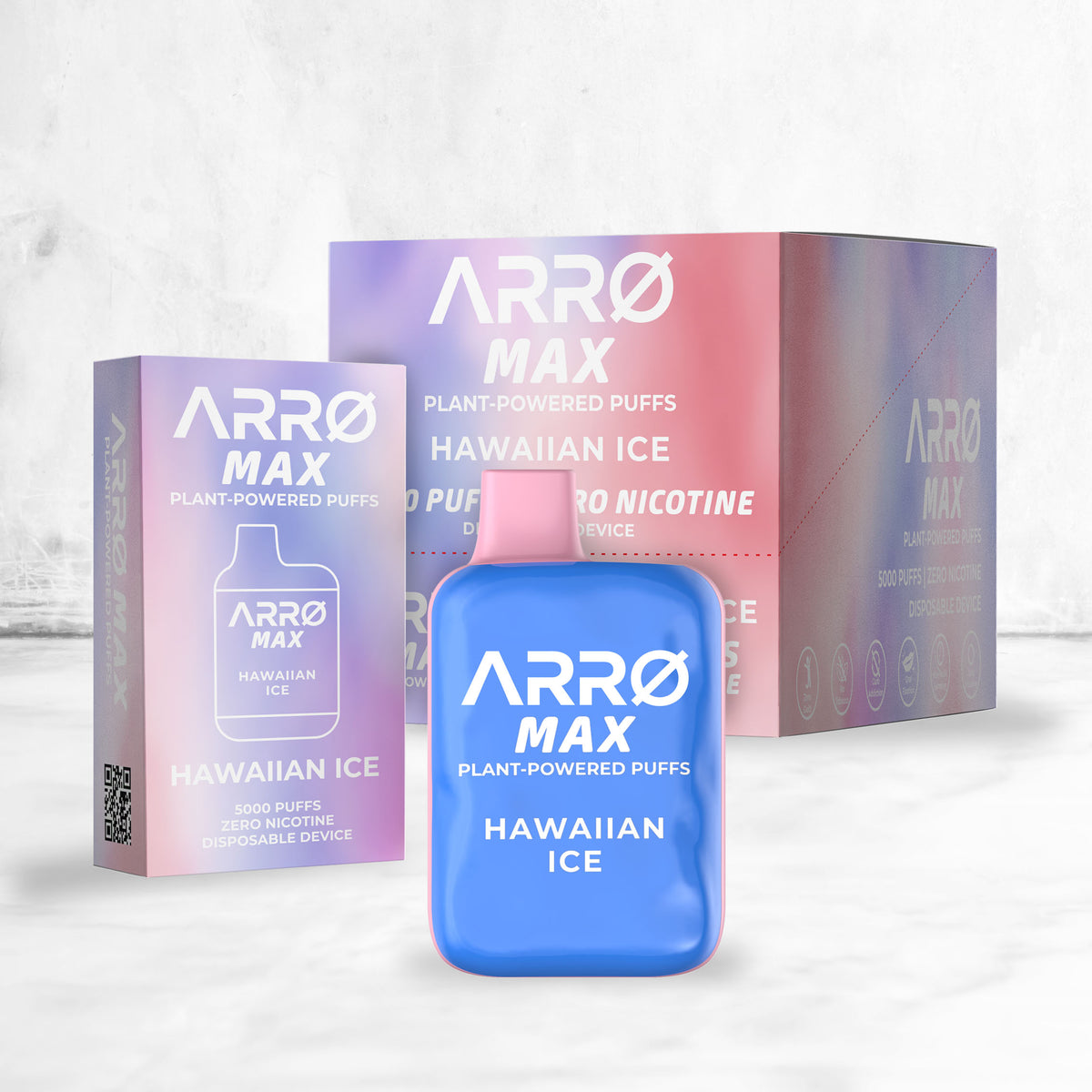 ARRØ MAX Zero Nicotine Vape – Hawaiian Ice