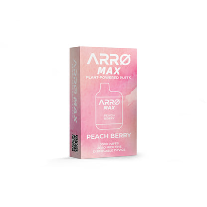 ARRØ MAX Zero Nicotine Vape – Peach Berry