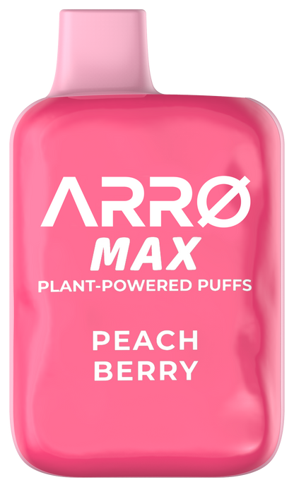 ARRØ MAX Zero Nicotine Vape – Peach Berry