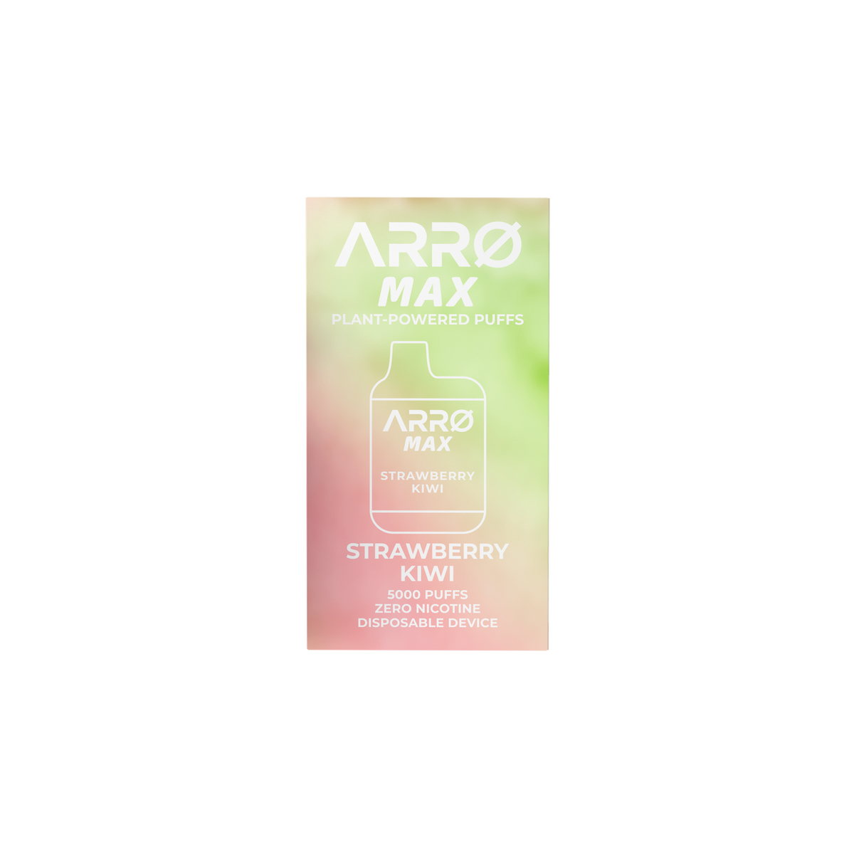 ARRØ MAX Zero Nicotine Vape – Strawberry Kiwi