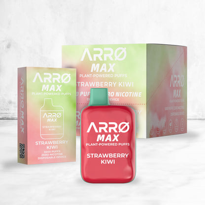 ARRØ MAX Zero Nicotine Vape – Strawberry Kiwi
