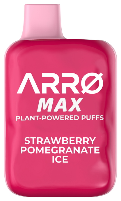 ARRØ MAX Zero Nicotine Vape – Strawberry Pomegranate Ice