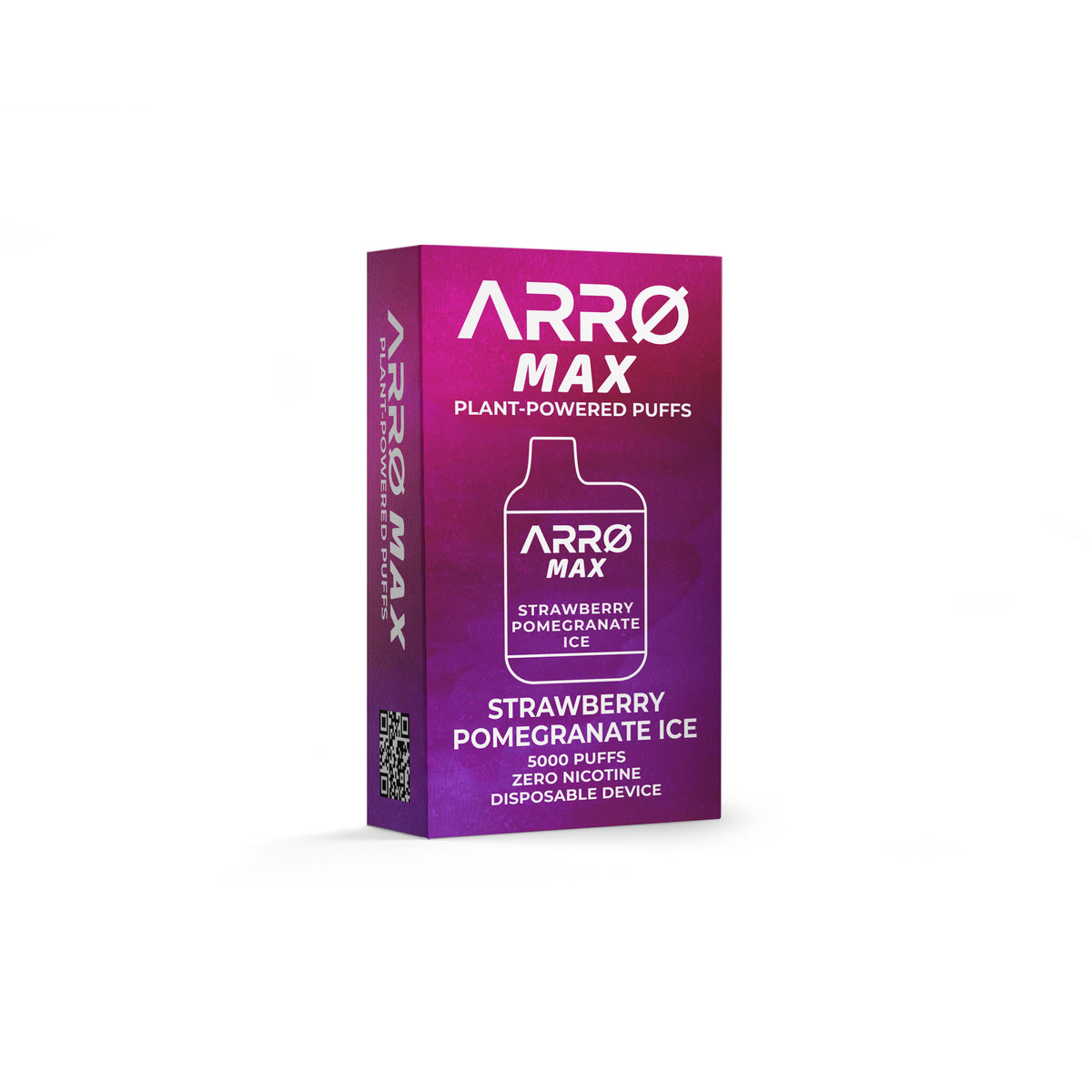 ARRØ MAX Zero Nicotine Vape – Strawberry Pomegranate Ice