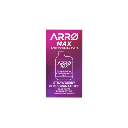 ARRØ MAX Zero Nicotine Vape – Strawberry Pomegranate Ice
