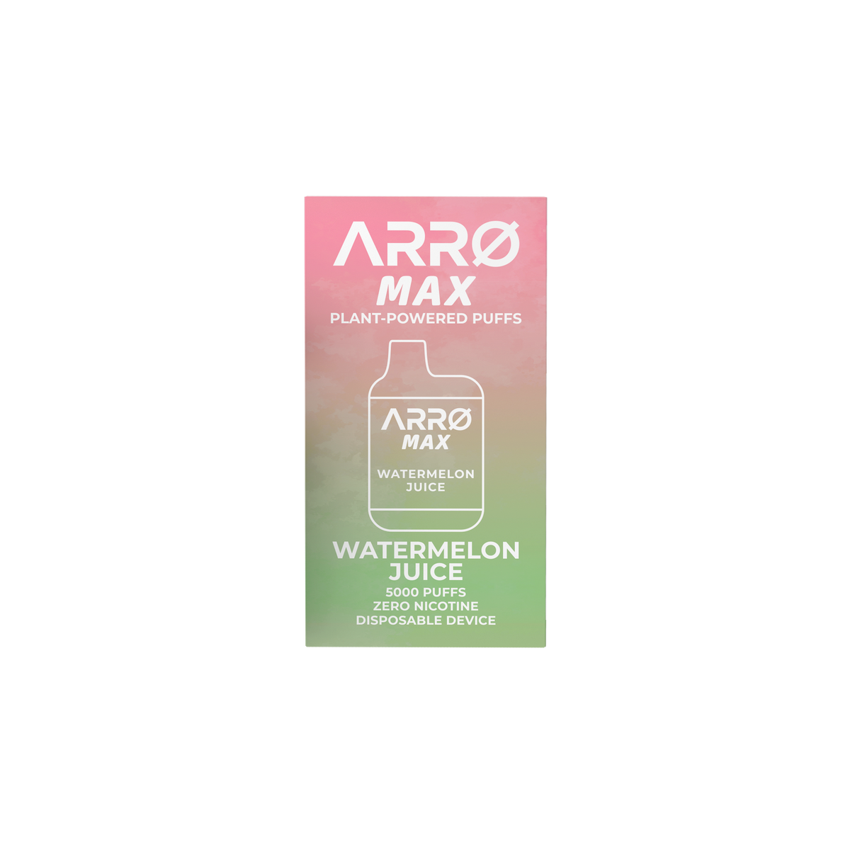 ARRØ MAX Zero Nicotine Vape – Watermelon Juice