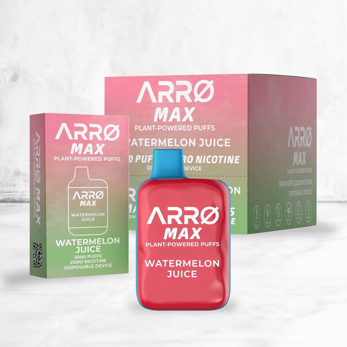 ARRØ MAX Zero Nicotine Vape – Watermelon Juice